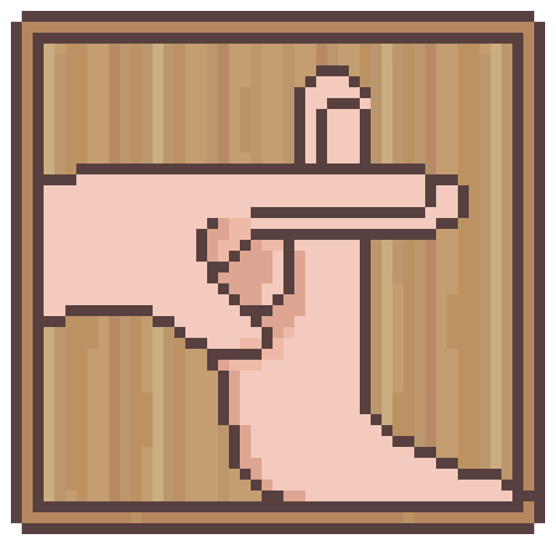 overlay button